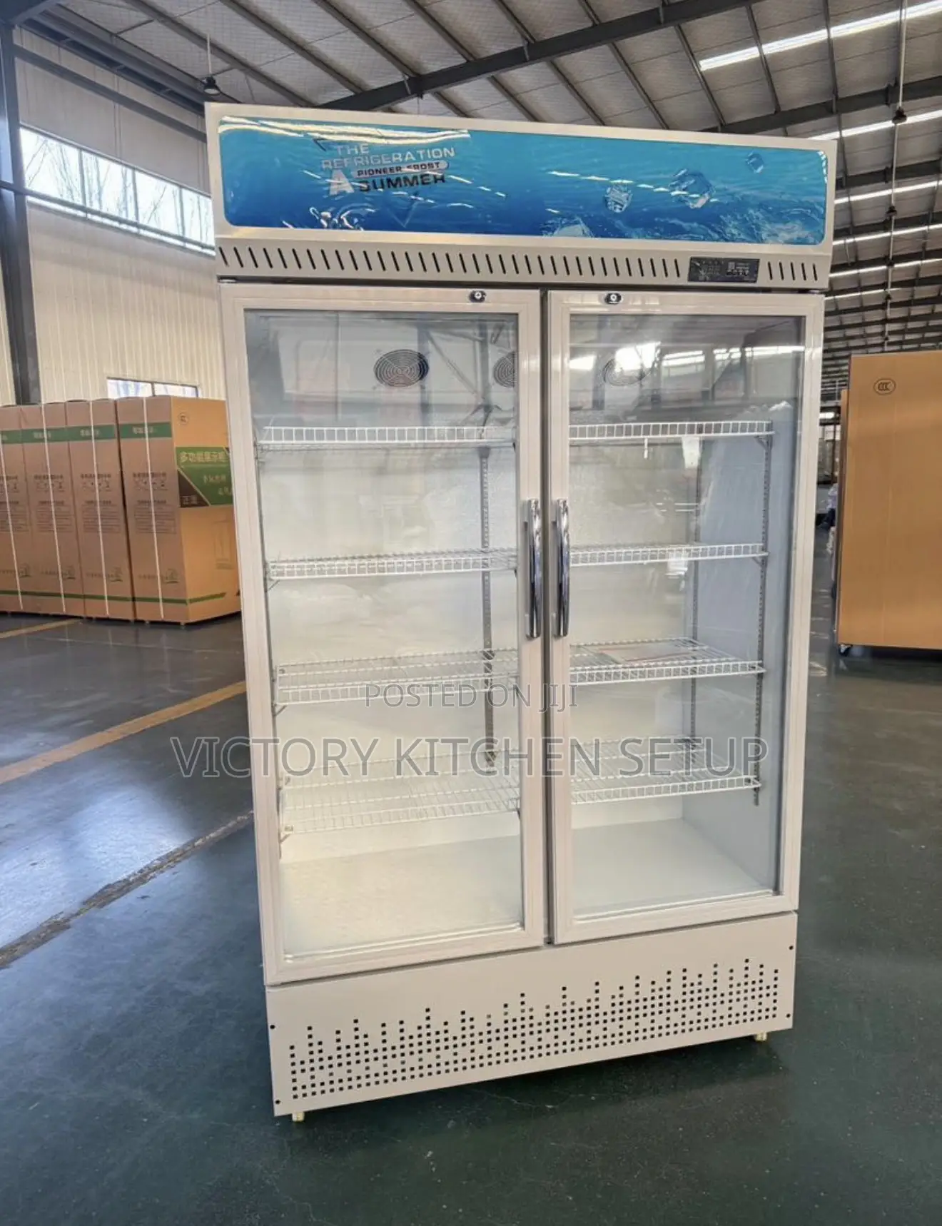 2 Doors Display Chiller