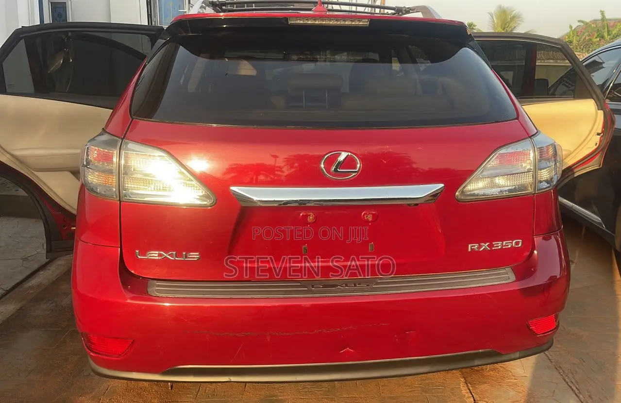 Lexus RX 2011 Red