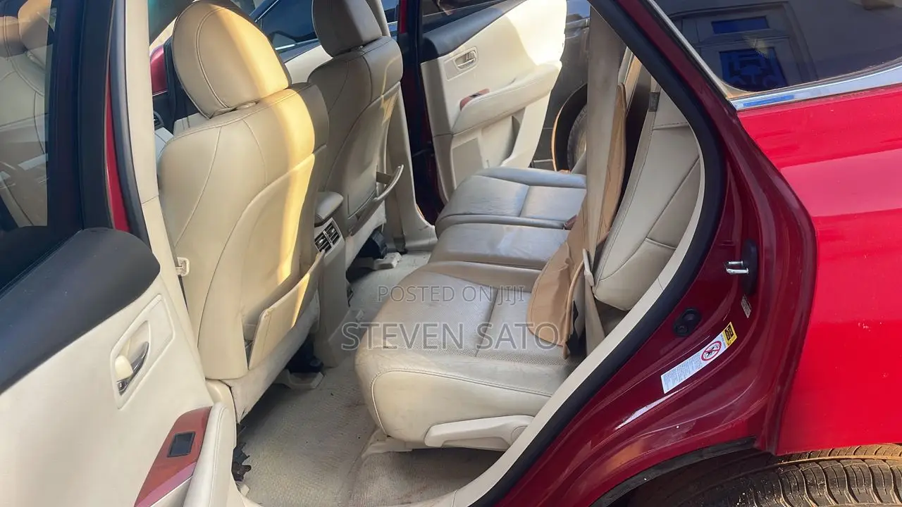 Lexus RX 2011 Red