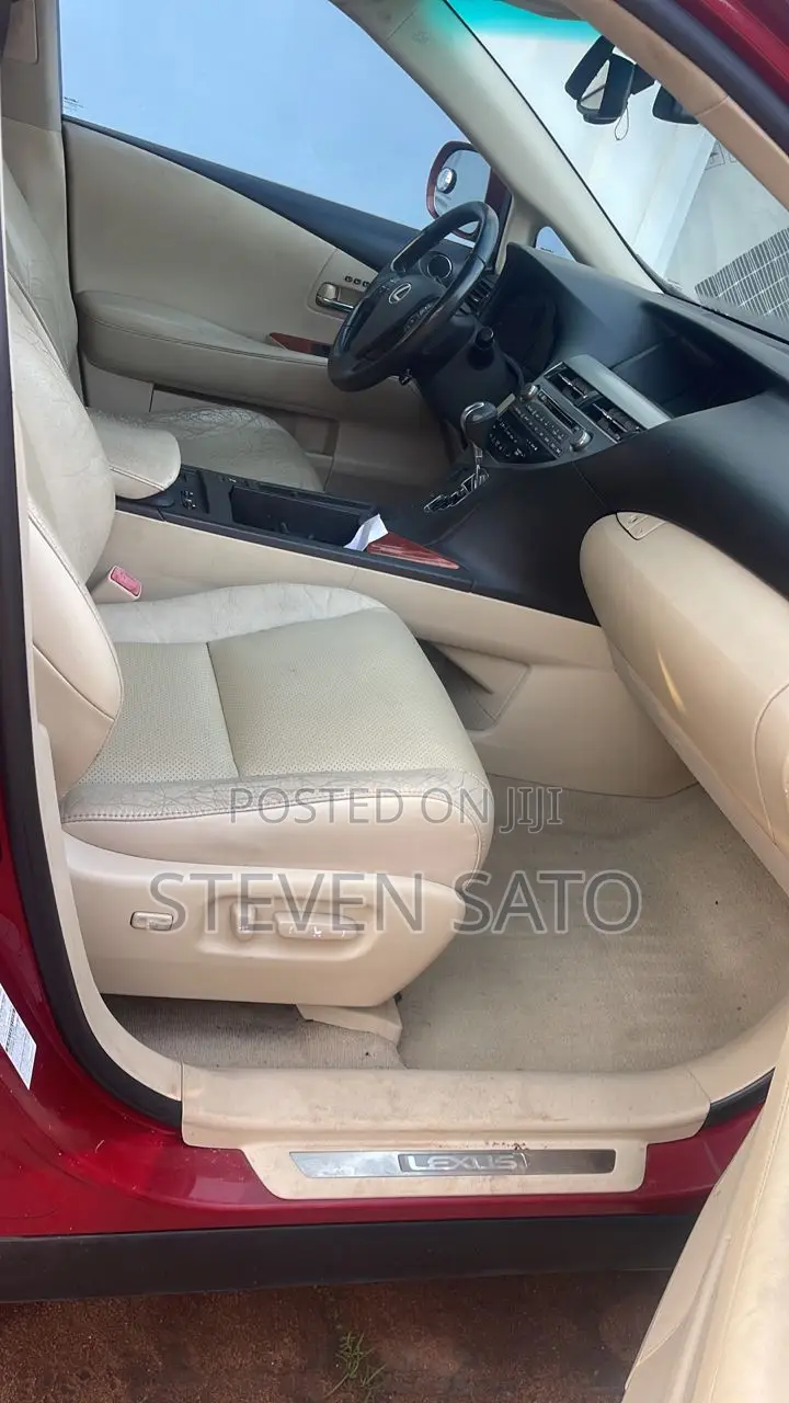 Lexus RX 2011 Red