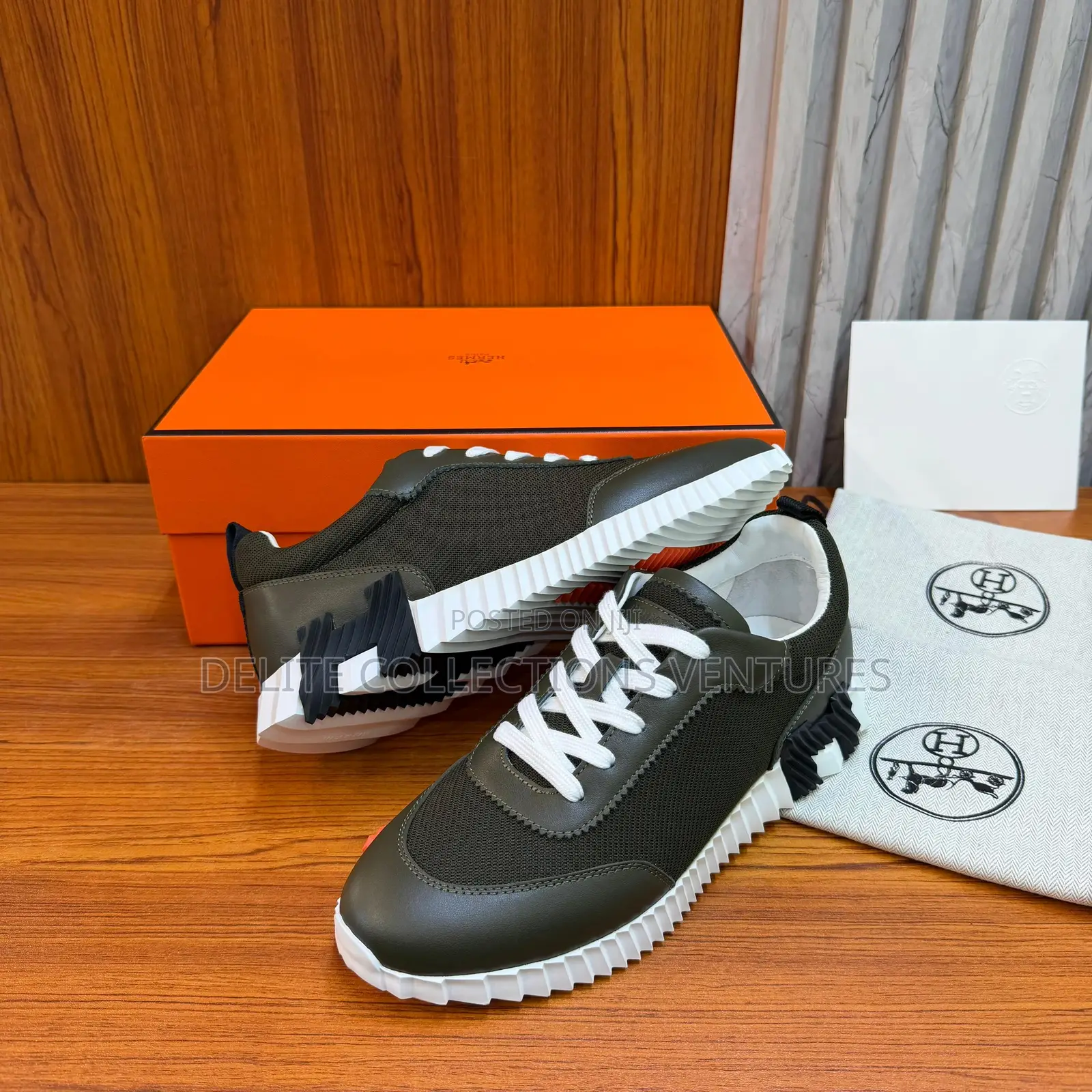 Luxury Update  Hermes Bouncing Sneakers. Available