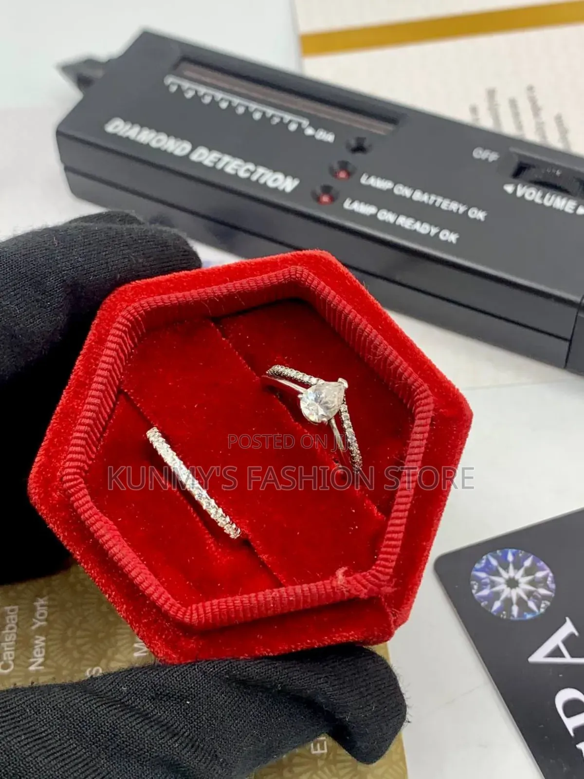 Moissanite Rings