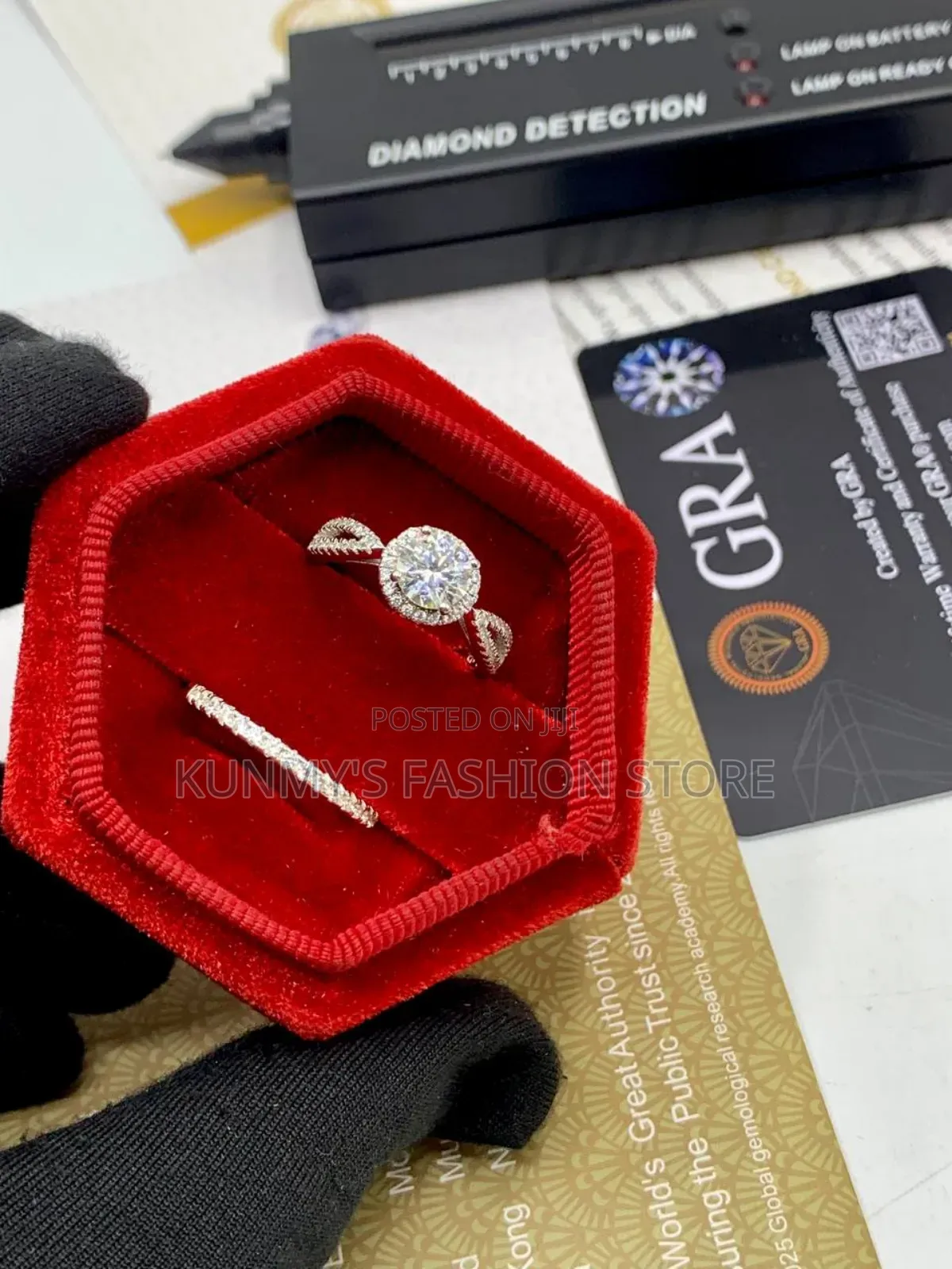Moissanite Rings