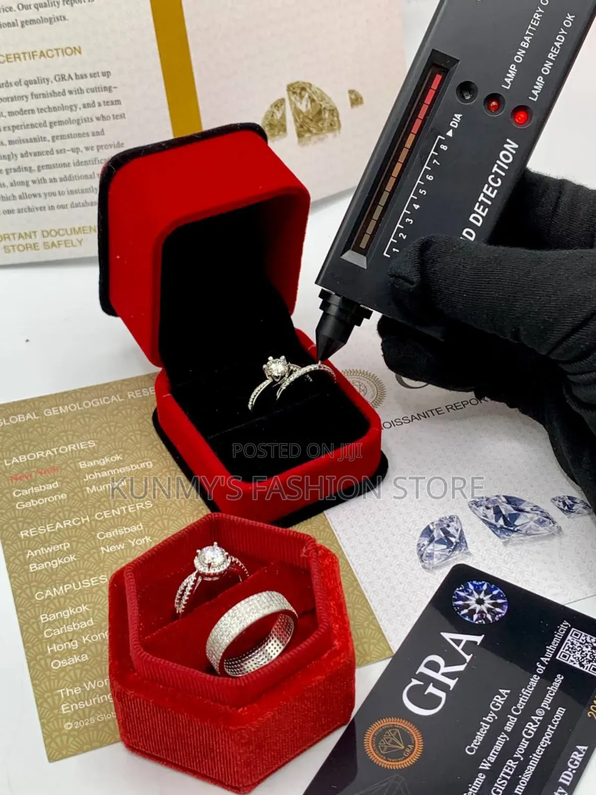 Moissanite Rings