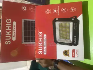 300w of Solar Flood Light Available