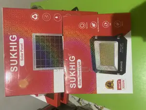 300w of Solar Flood Light Available