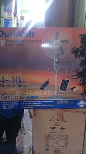 Duravolt 18 Inches Fan