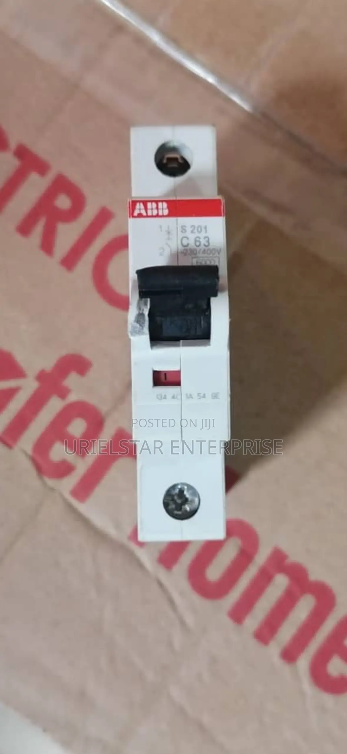 Original Abb 63a Single Pole Breaker