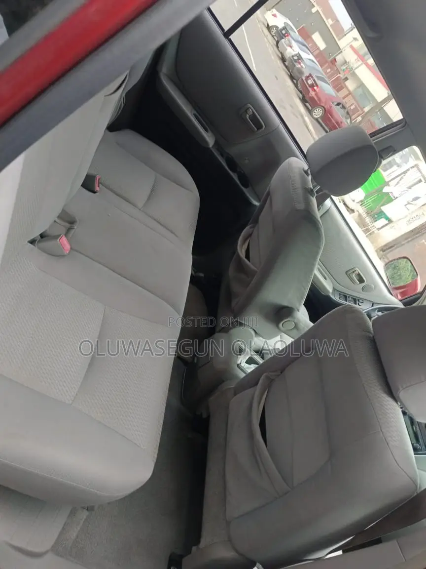 Toyota Highlander V6 2007 Red