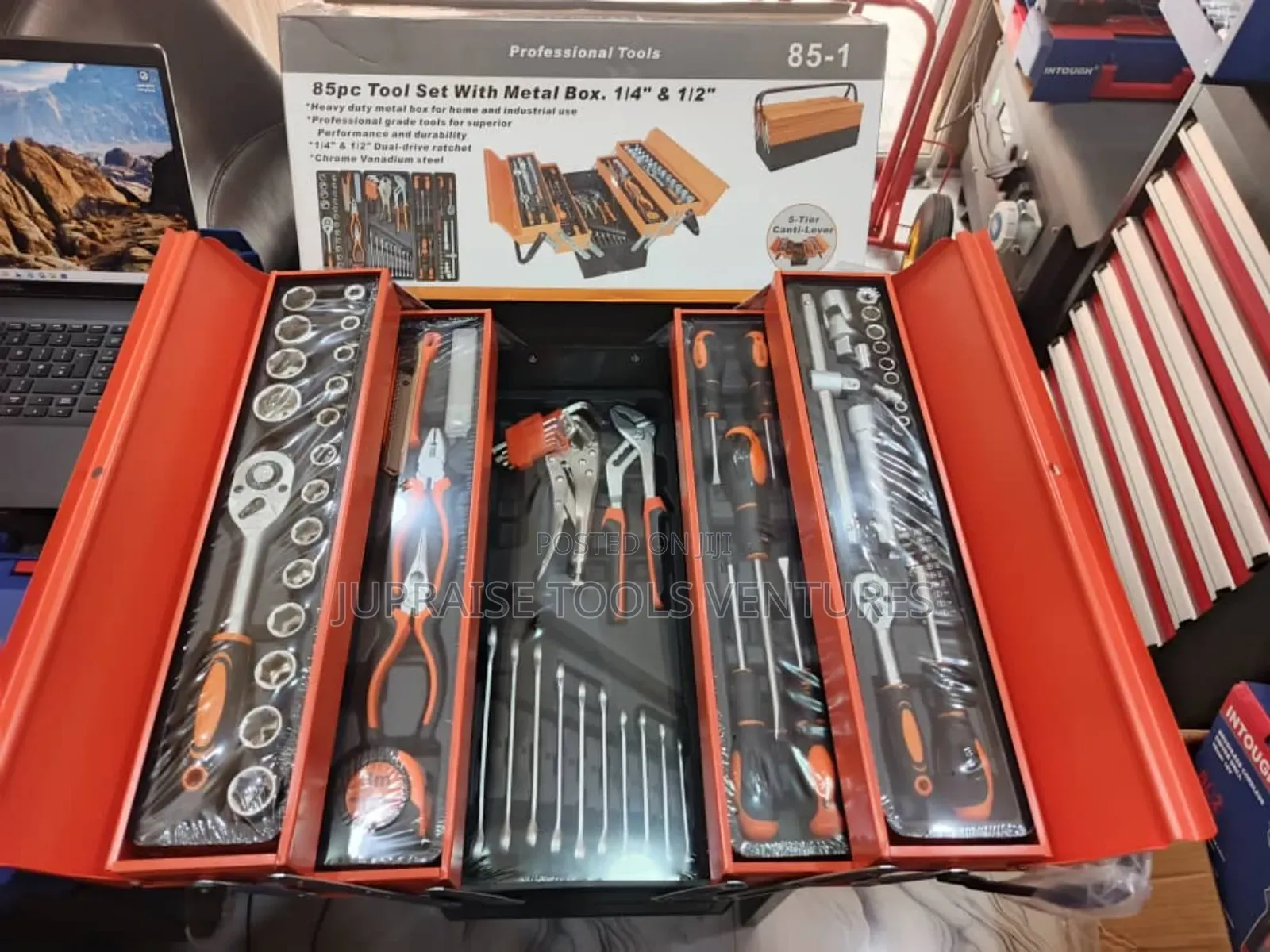 85 Pieces Mechanical Tool Set