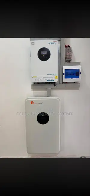 Felicity/Africell Solar Set Up of 5kva/8kwh Lithium Battery