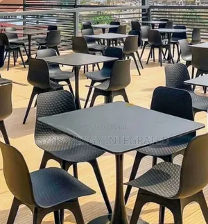 Elegant Restaurant Table and 4 Chairs