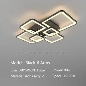 6 Hand Ceiling Fitting With Remote