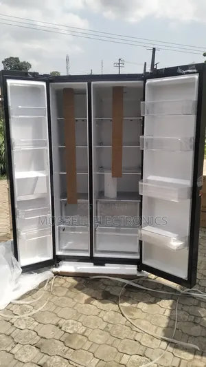 Lg Side by Side Black Refrigerator Ref 257 KGHW
703l,Black Mirror