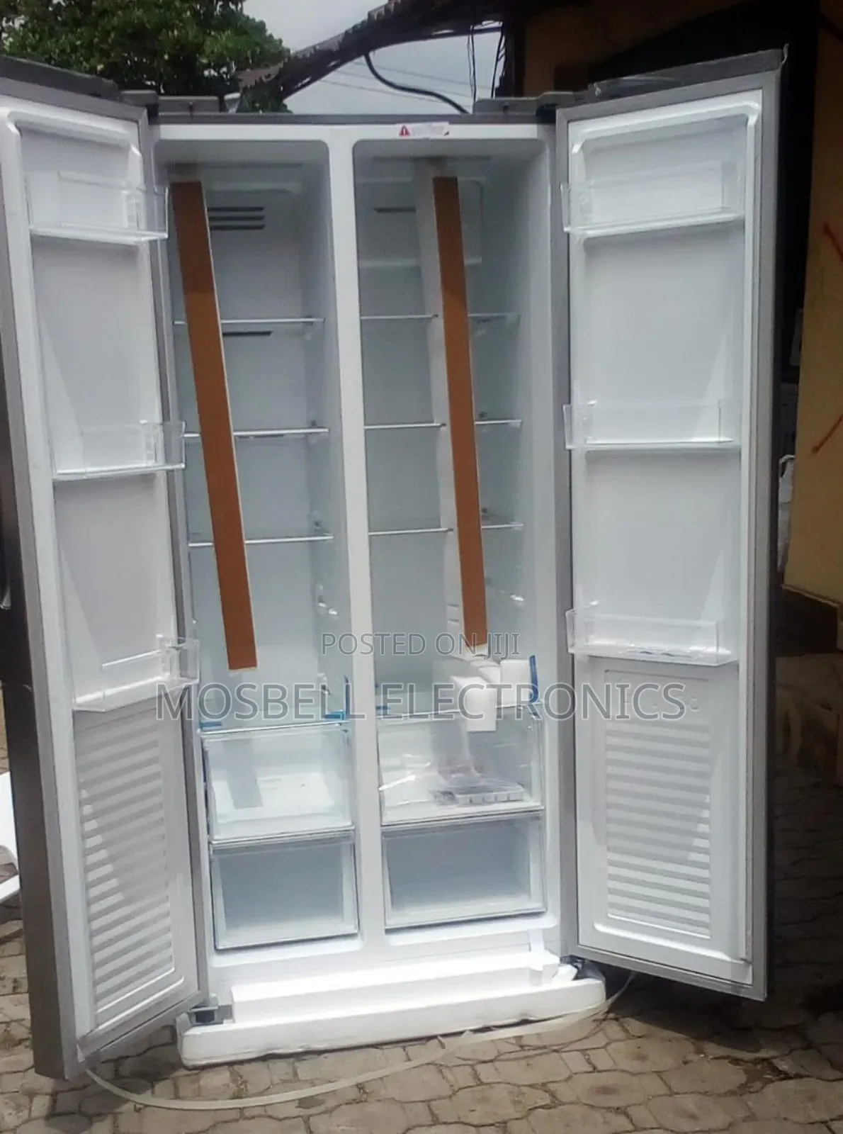 Scanfrost Side by Side Refrigerators Sfsbs450me - Intelli Inverter