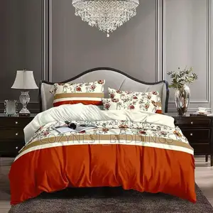 Bedsheet Duvet Set With Pillowcases