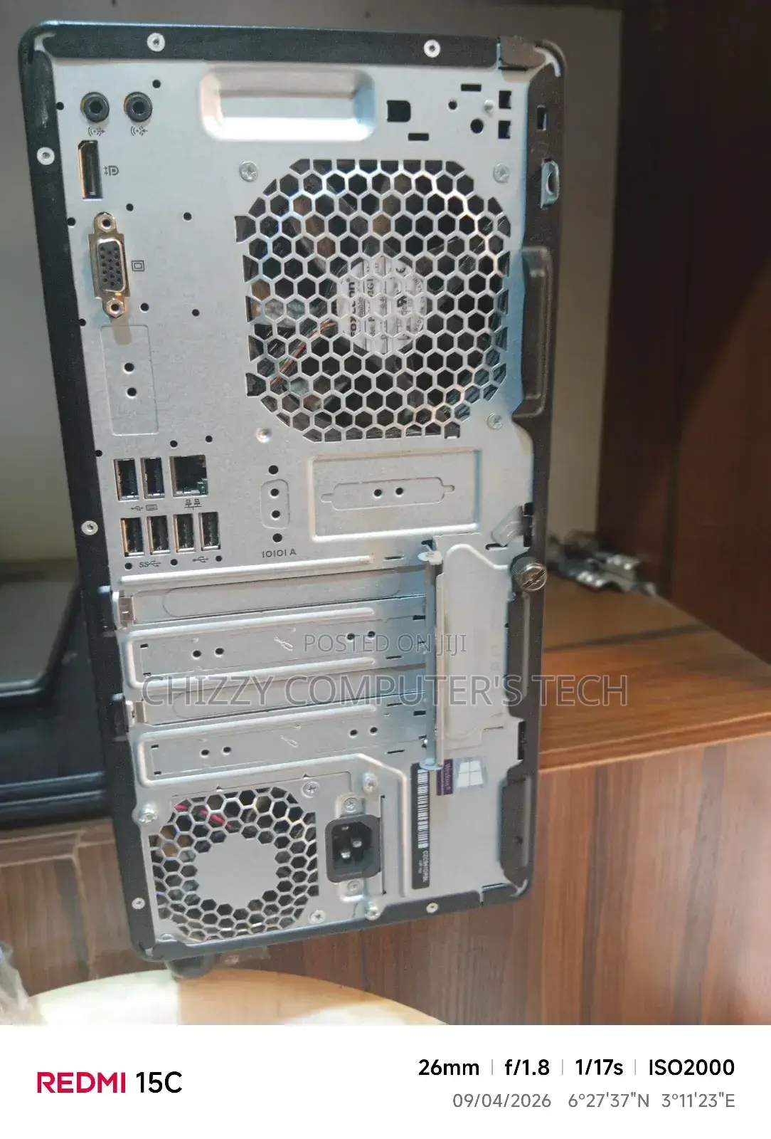 Desktop Computer HP ProDesk 600 G6 8GB Intel Core i5 HDD 500GB