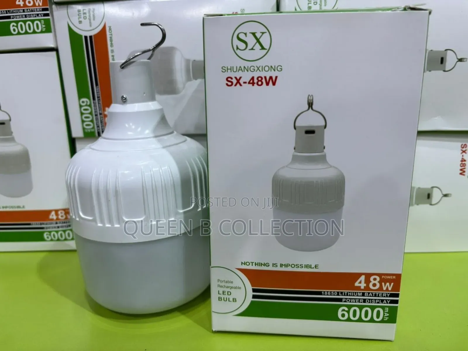 48 Watts Rechargeable Bulb.