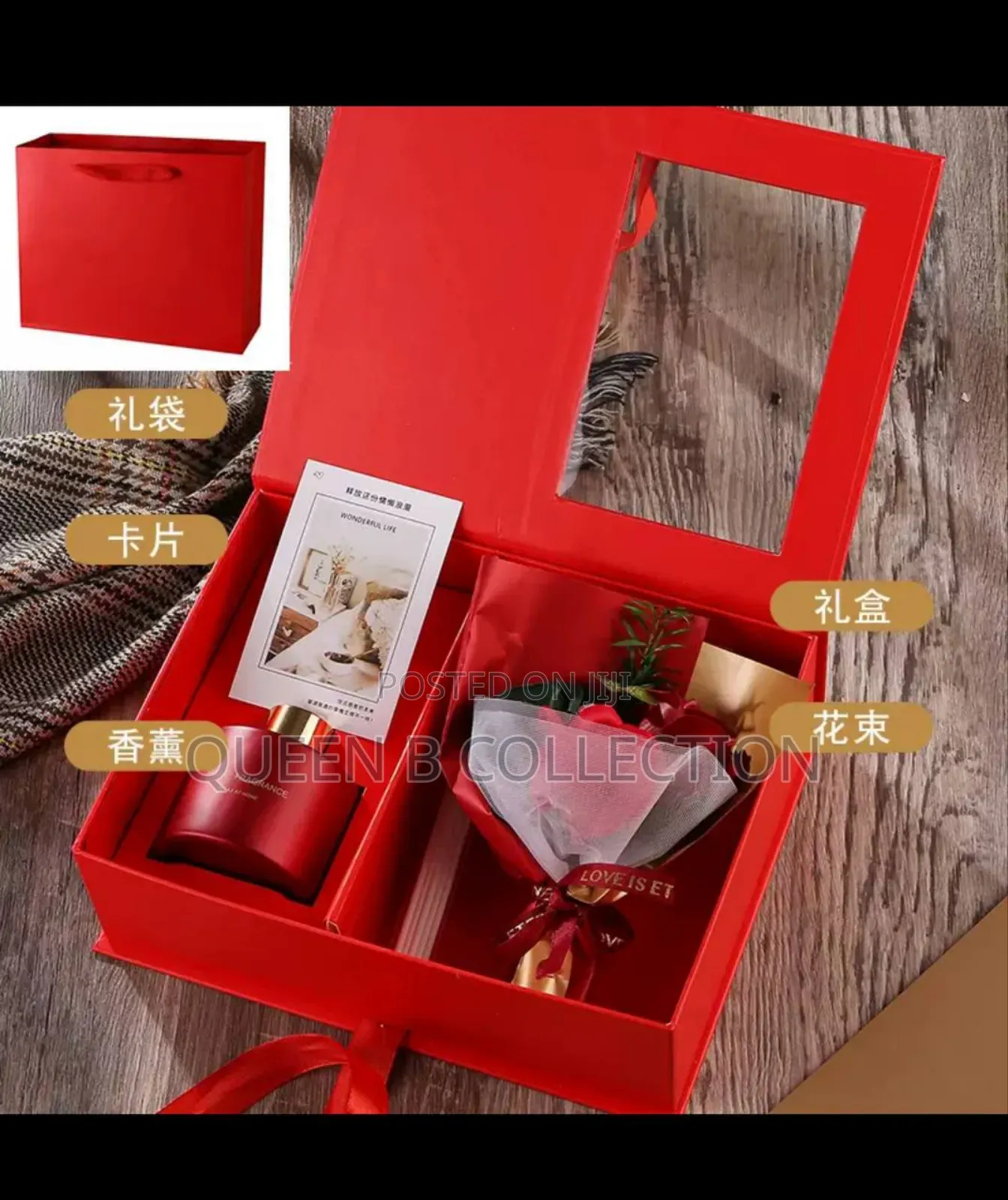 Aromatherapy and Flower Gift Set.