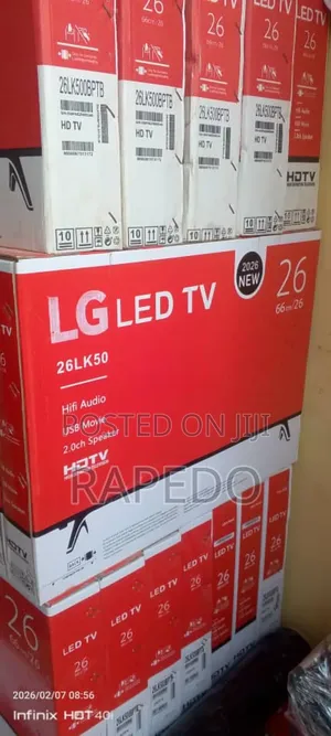 Lg Smart Tv 26 Inches Frameless Brand New