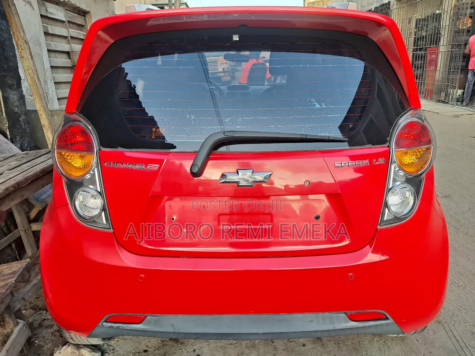 Chevrolet Spark LS 2012 Red
