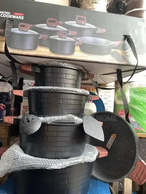 Original Granite Cooking Pot. (4 Pots 1 Frypan) 20yrs Waranty