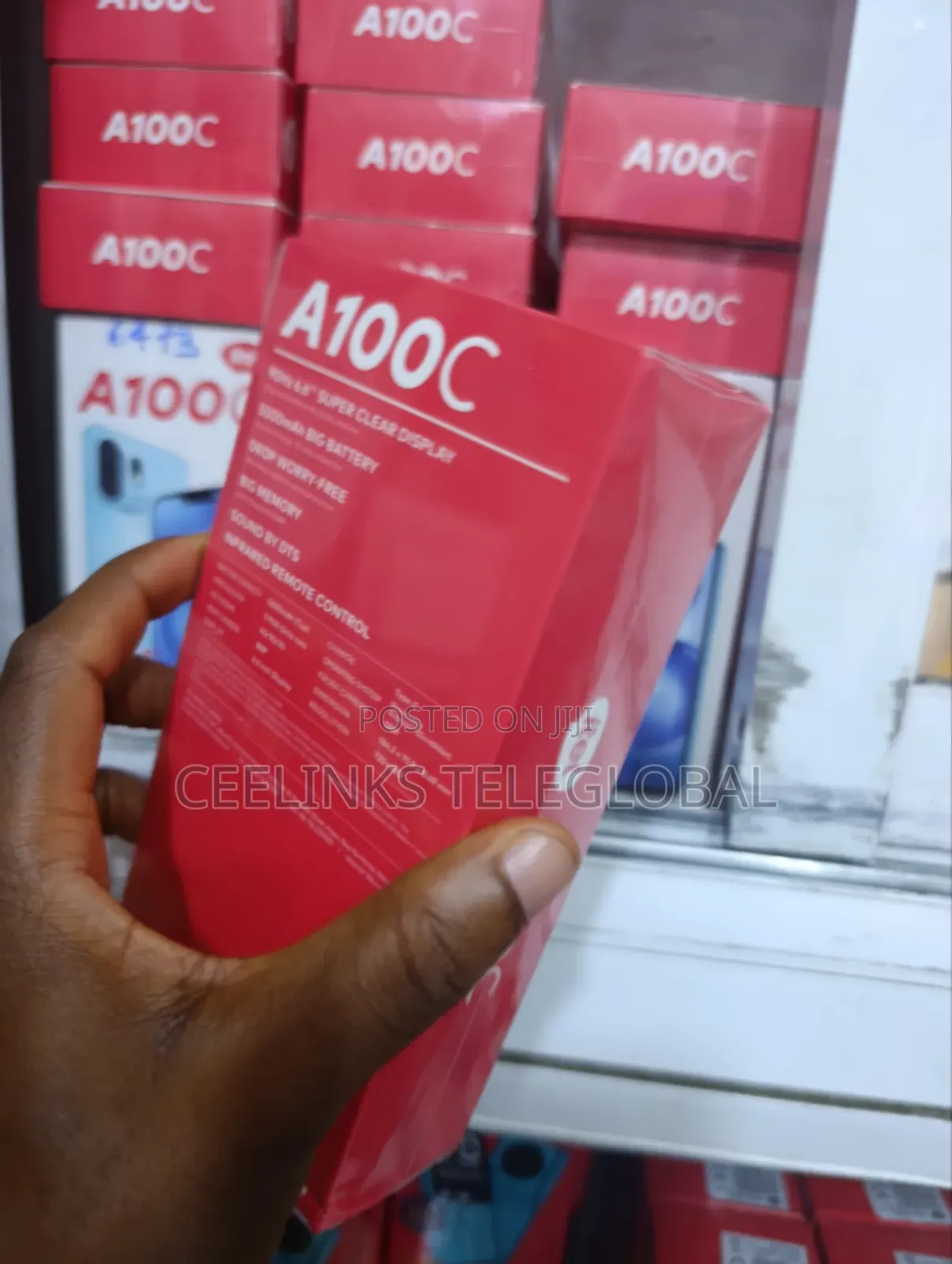 New Itel A100C 64 GB Blue