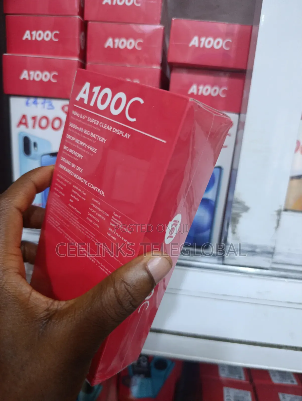 New Itel A100C 64 GB Blue