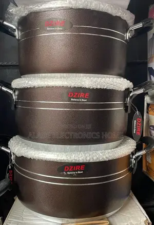 3set” of High Quality Nonstick Cooking Pot (Big Size). 20yrs Waranty