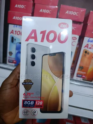 New Itel A100 128 GB Blue