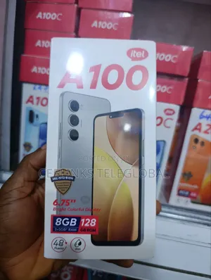 New Itel A100 128 GB Gray