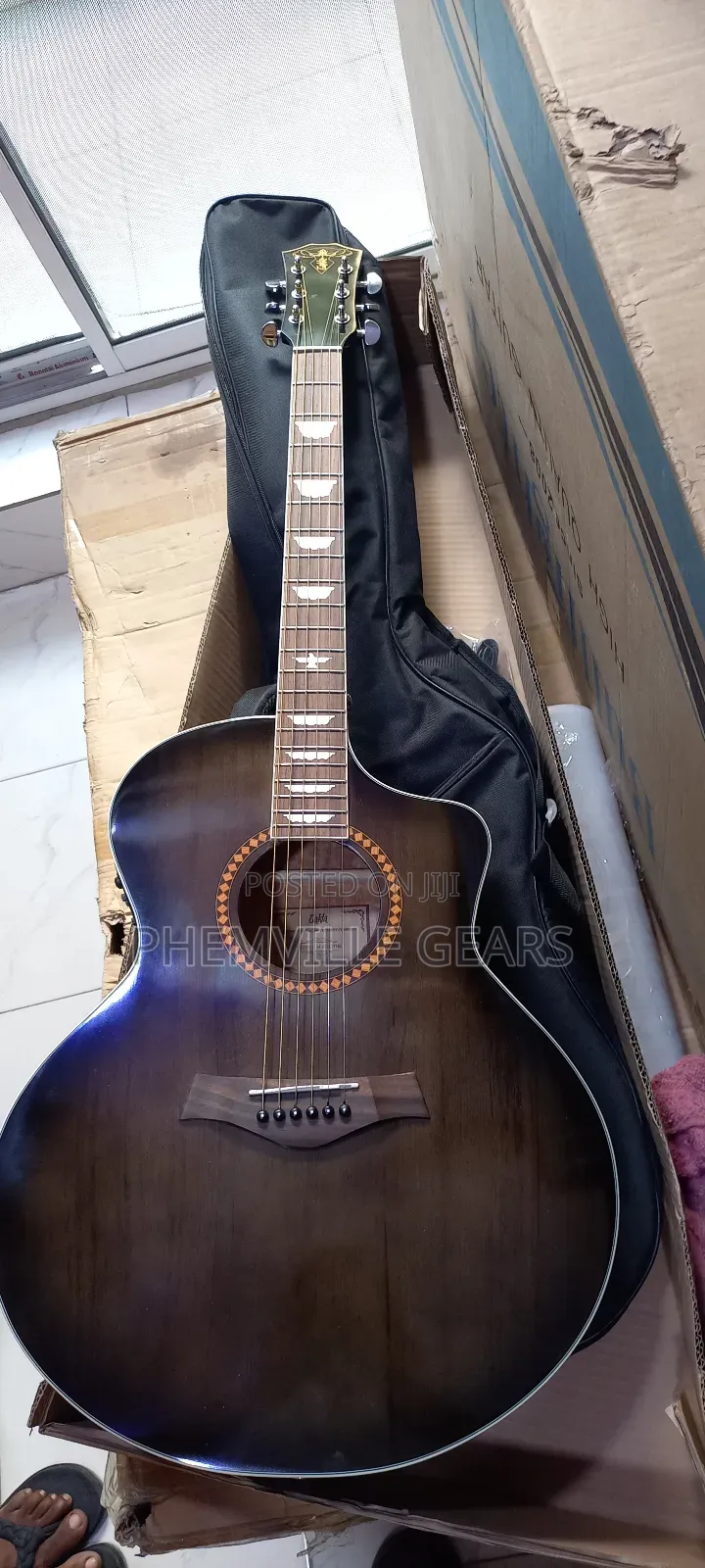 Takla Quality Semi Acoustic Guitar