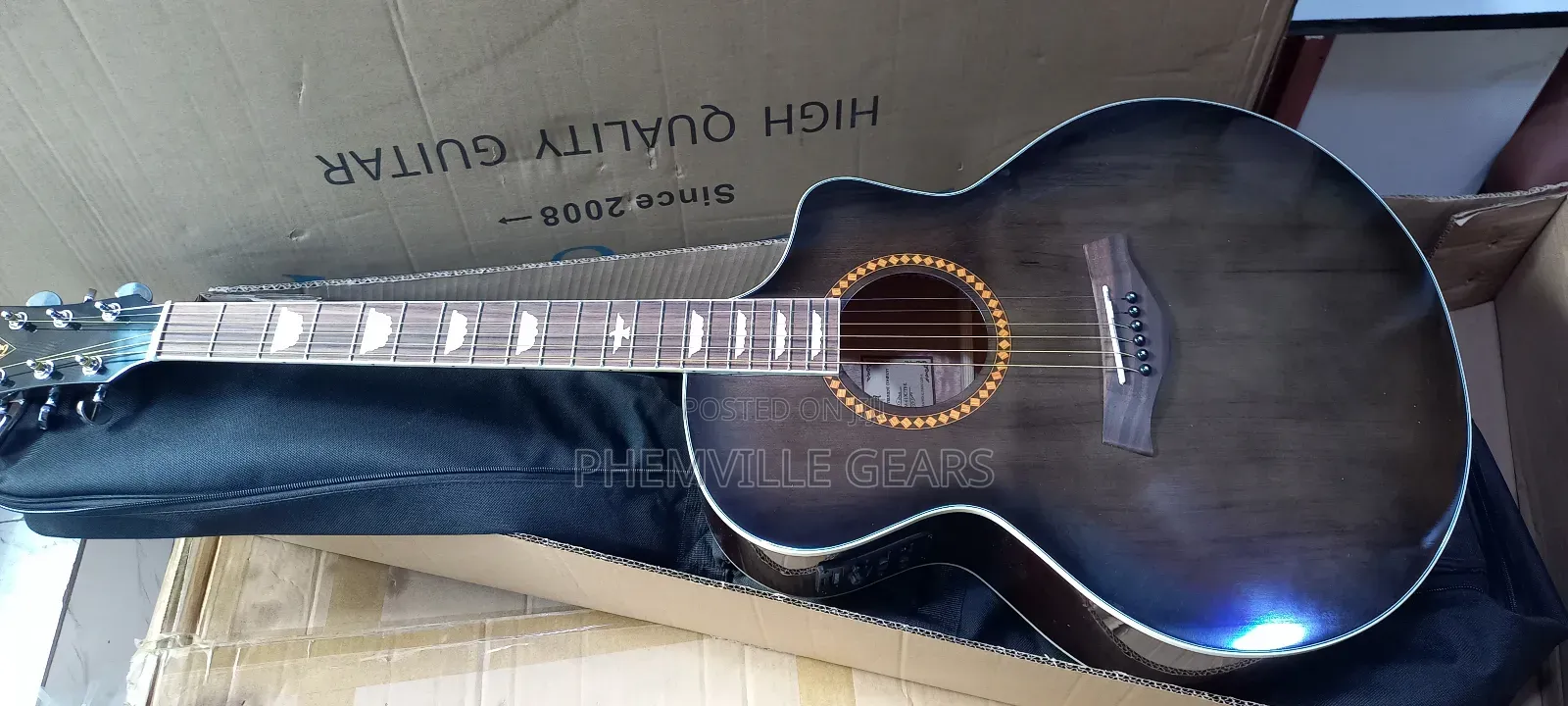 Takla Quality Semi Acoustic Guitar