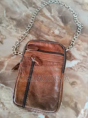 Genuine Leather Crossbody Mini-Bag