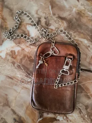 Genuine Leather Crossbody Mini-Bag
