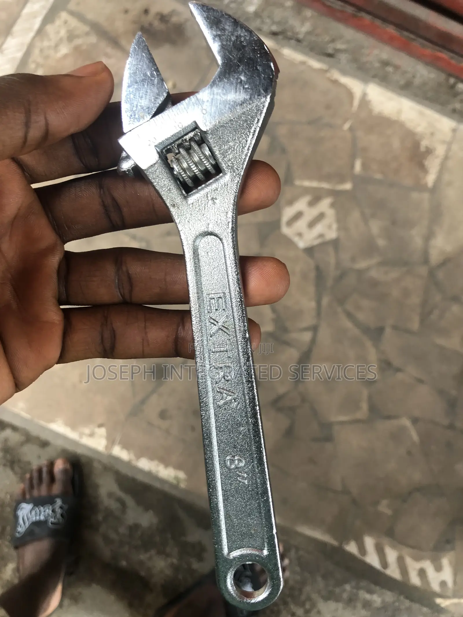 Forged Steel Adjustable Spanner 8”