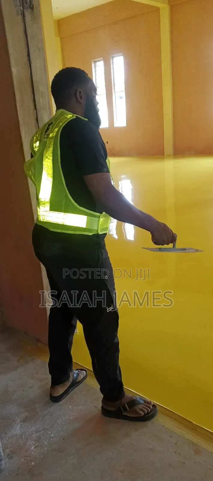 Durable Epoxy Schemeless Flooring