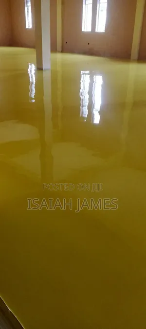 Durable Epoxy Schemeless Flooring