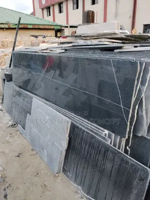 Black Granite Slabs, Used for Countertop, Vanities, Floor, Vanities