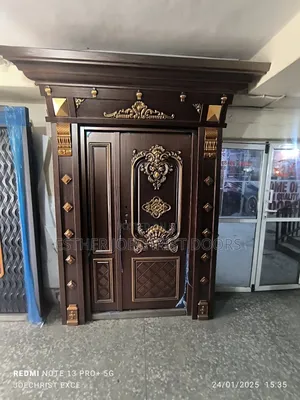 4ft by 7ft Ark and Pillar Cast Door