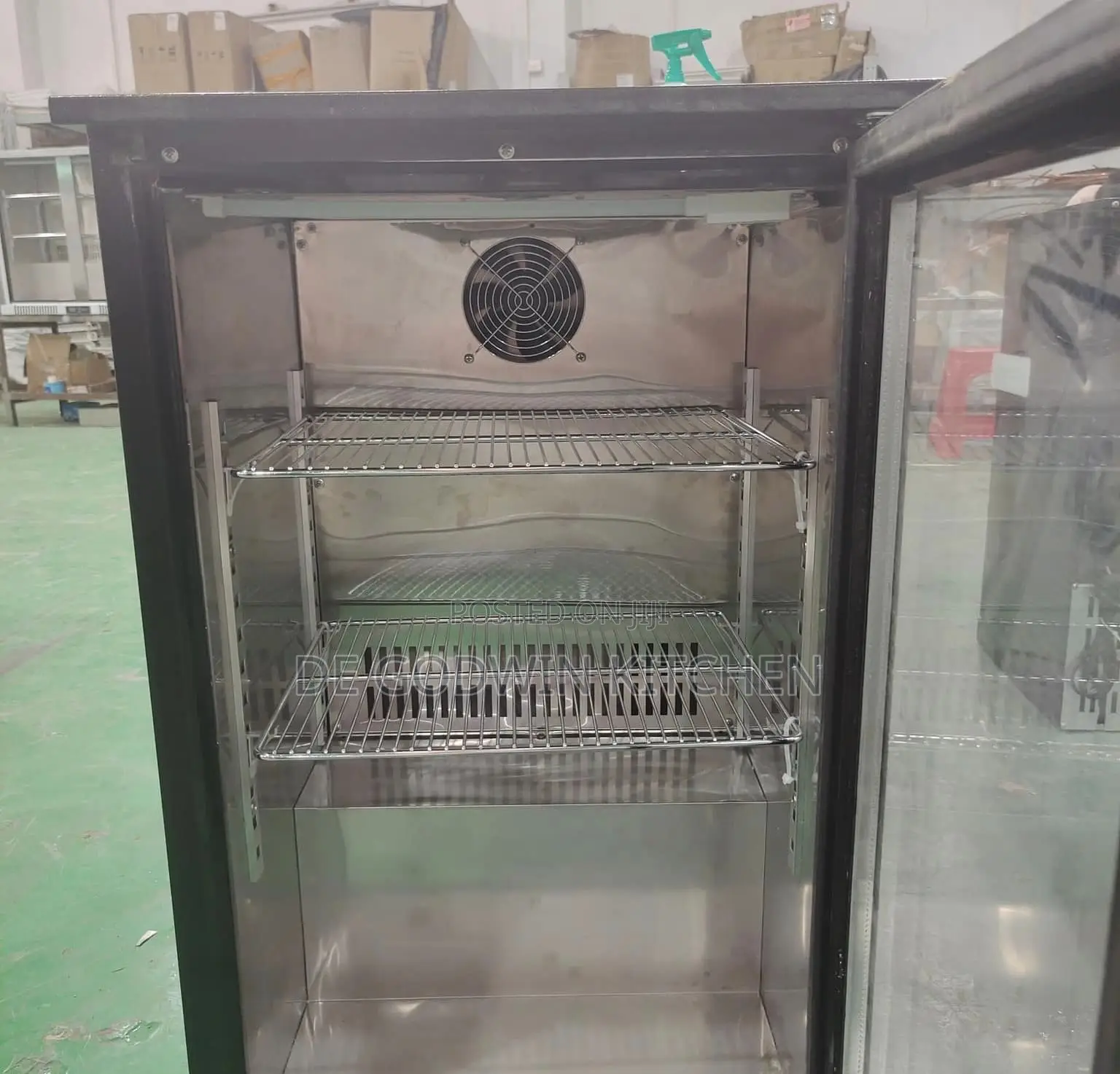 Black Singer Door Bar Chiller