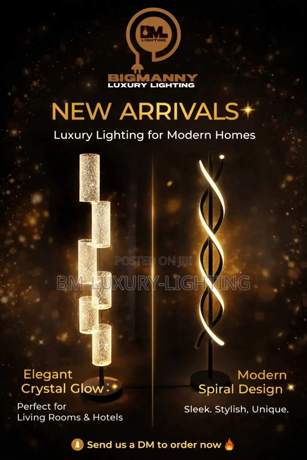 Luxury Stand Lamp for Modern Homes