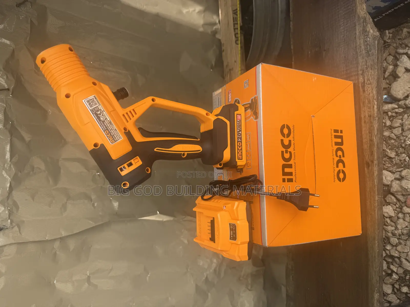Ingco Cordless Pressure Washer