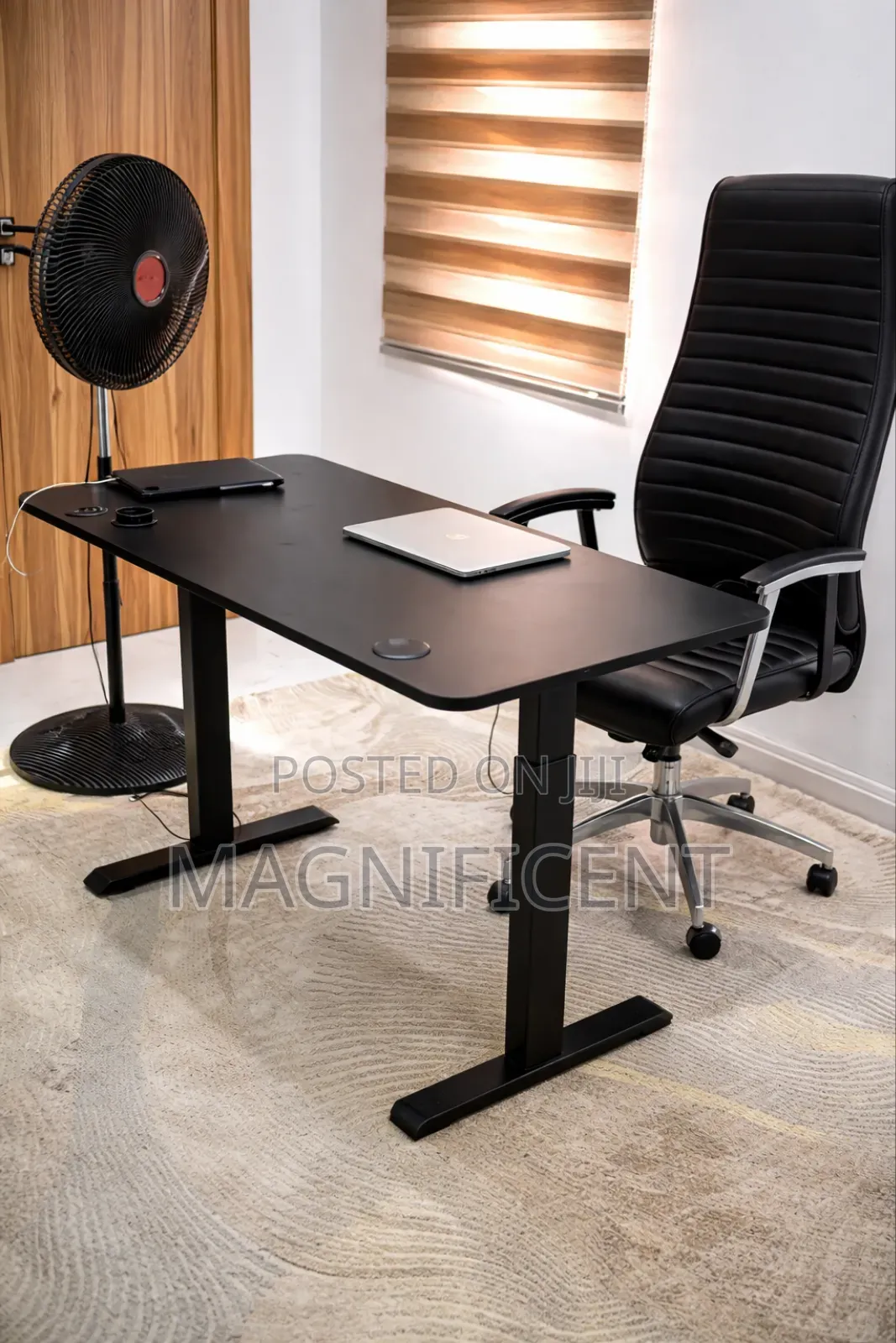 Premium Office Workstation With Executive Chair – Complete Setup