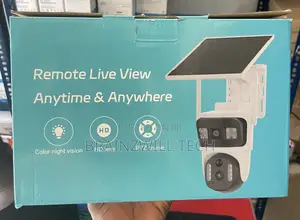 V380max 4g Solar-Powered Dual Lens Outdoor Camera