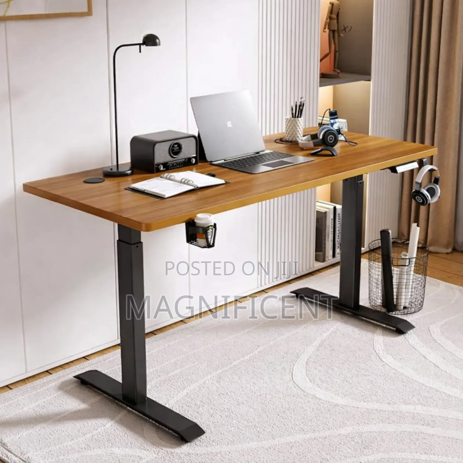 Premiumluxury Adjustable Office Desk – Modern Height Adjustable Workst