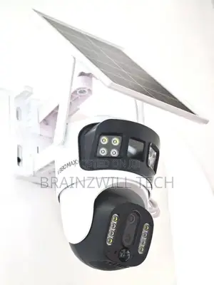 V380max 4g Solar-Powered Dual Lens Outdoor Camera
