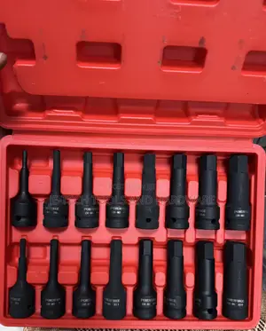 Powerforce 1/2-Inch Drive Impact Hex Bit Socket Set