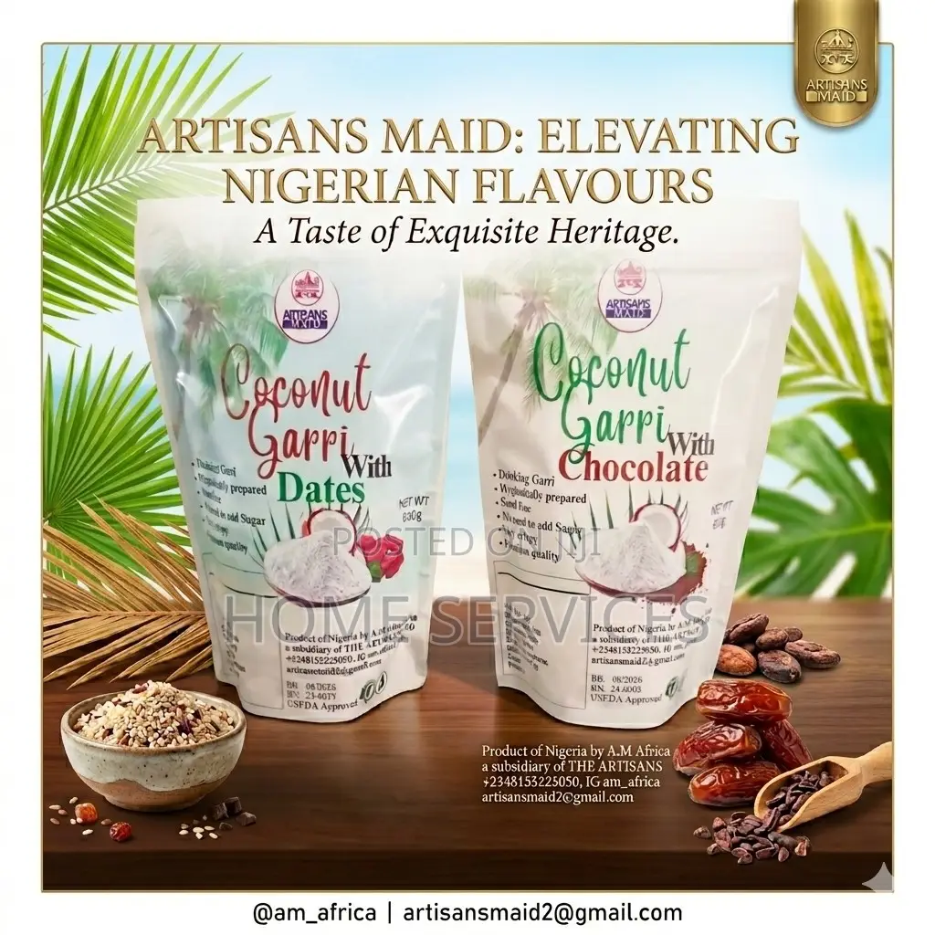 Coconut Garri With Date Fruit