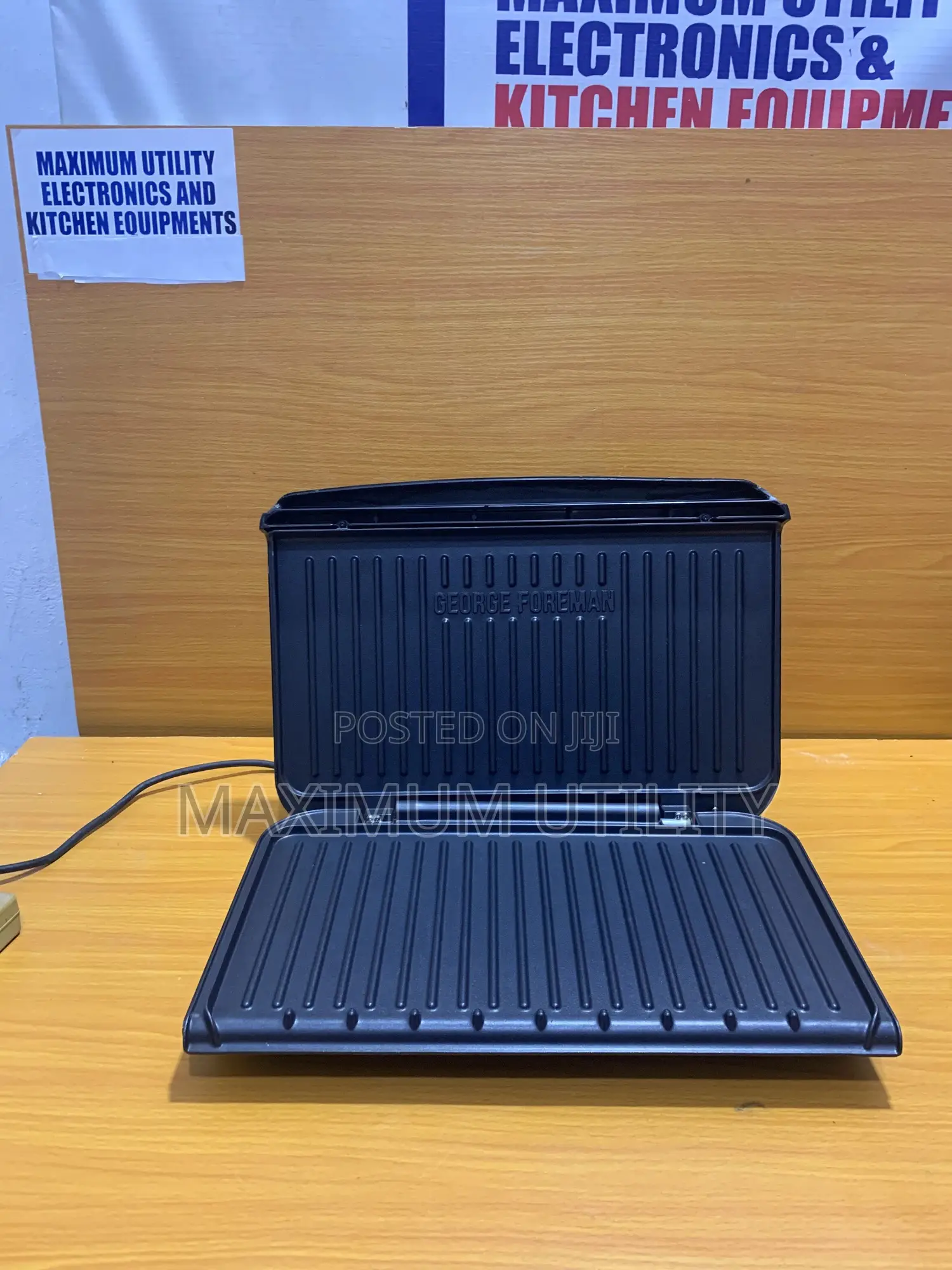 George Foreman German 10 Portion Grill Machine
